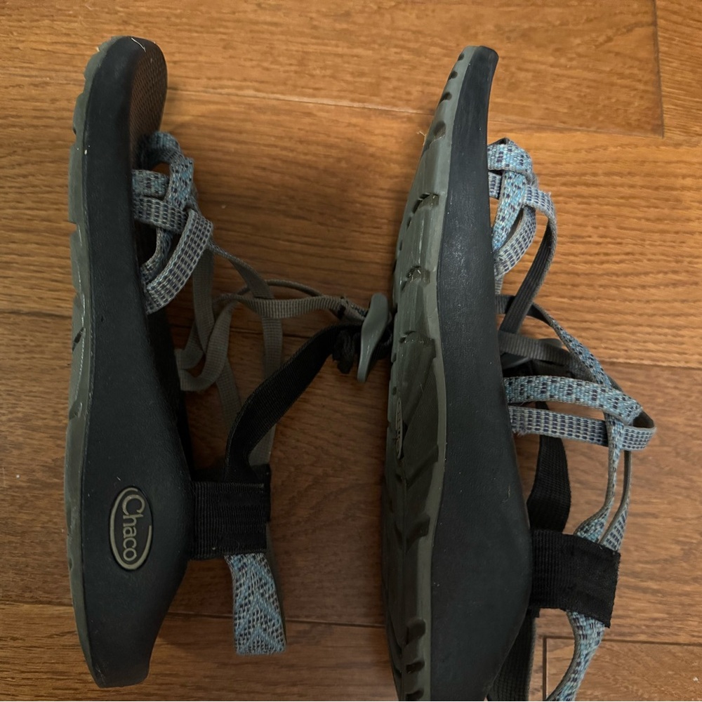 Chaco Women's Sandals - Black and Gray - Picture 2 of 3